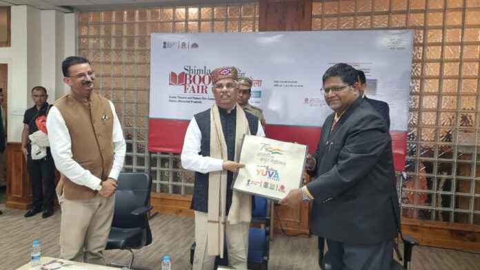 Governor Shri Rajendra Vishwanath Arlekar visited Shimla Book Fair