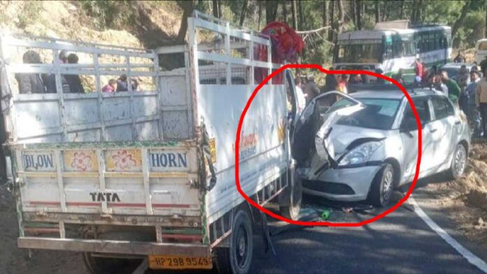 accident Pathankot National Highway Mandi