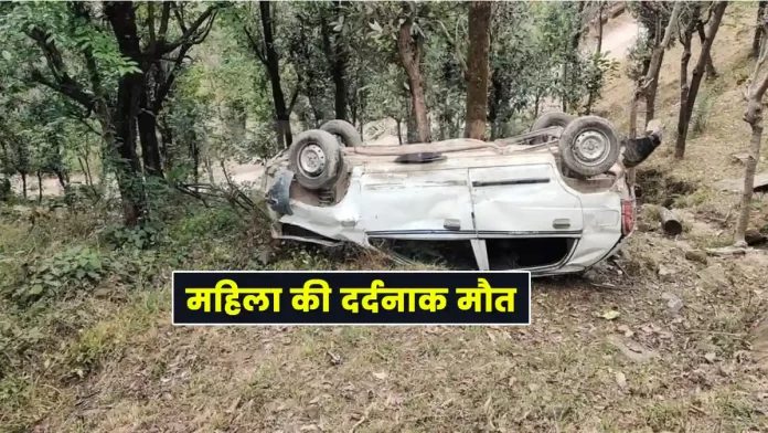 Accident Alto car Deha Theog Shimla