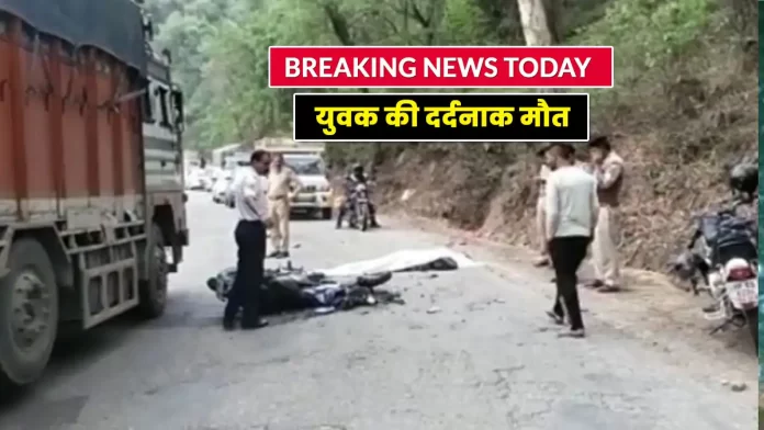 Bike truck accident Puruwala Kala Amb-Dehradun NH